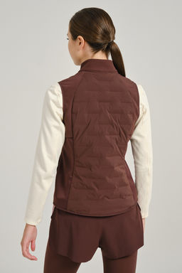 Жилет пуховый Коричневый