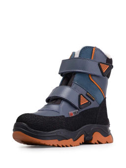 BL-243(21) Ботинки цвет сине-голубой (шерсть) - Bottilini фото 4