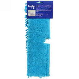 Сменная насадка для швабры из микрофибры Селфи двухсторонняя 40х12см