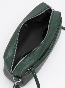 Женская кожаная сумка Richet 3176LN 852 Зеленый