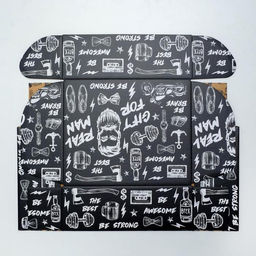 Коробка подарочная двухсторонняя складная, упаковка, «Брутальному мужчине», 27×21×9 см