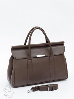 Сумка женская кожаная 98343SP cappuccino Velina Fabbiano-Safenta