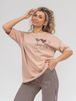 961 Пижама "Бежевый"