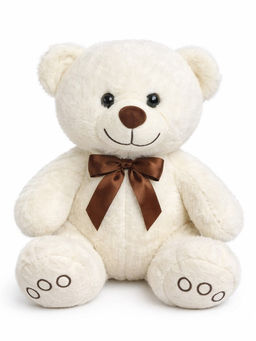 Мишка с бантиком, 25см. (Белоруссия) цвет в ассорт.