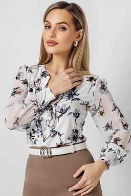 Блузка женская 7089/03/Молочный