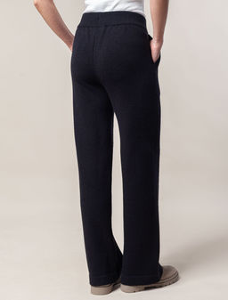 VILATTE / Прямые брюки из пряжи с кашемиром  фото 3