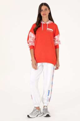 Kad_n K_rm_z_ Sweatshirt Sepette S_rpriz _ndirim - U.s. polo assn фото 4