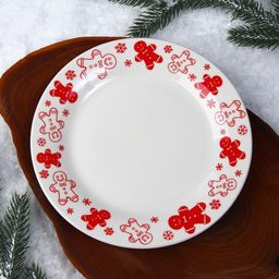 Тарелка керамическая «Пряники», d=20 см