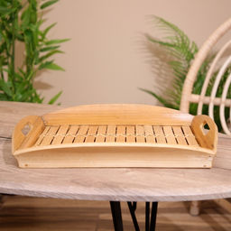 Поднос из бамбука, 40×30×5 см