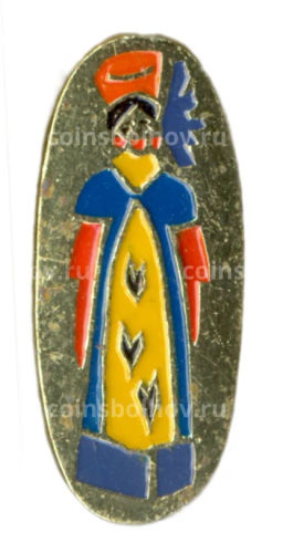 Значок Русская барышня