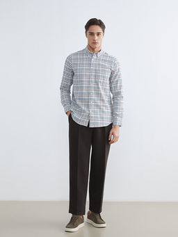 Regular Fit Ekose Erkek G?mlek