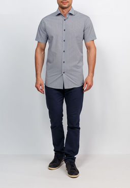 Сорочка мужская короткий рукав GREG 213/109/931/Z/1