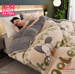 Пледы велюровый на кровать