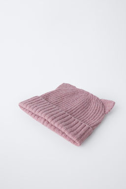 KNIT HAT WITH EARS - Zara фото 2