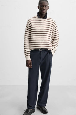 TEXTURED STRIPE SWEATER - Zara фото 2