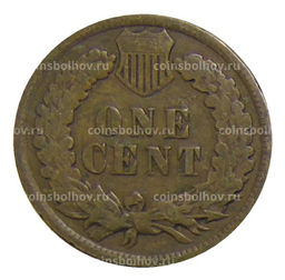 Монета 1 цент 1906 года США