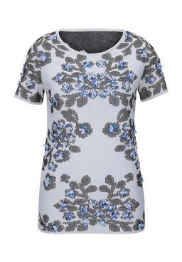 Пуловер, синий - Linea tesini фото 2