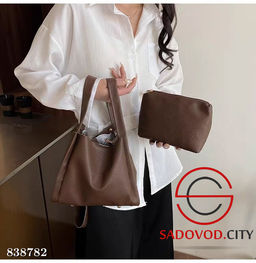 Женская сумка-тоут с текстурированной поверхностью - Bruno фото 6