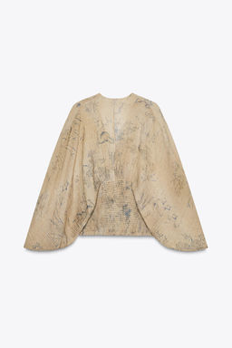 ZW COLLECTION PRINTED TOP - Zara фото 8