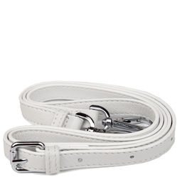 Y9028B white, женская кожаная сумка "Кросс-боди" Barcelo Biagi