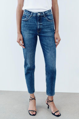 Z1975 MOM-FIT HIGH-WAIST JEANS - Zara фото 2