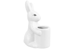 Вазочка п/зубочистки 6,5*4,5*10 см "Зайчик" + зубочистки