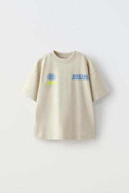 SLOGAN PRINT T-SHIRT