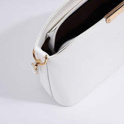 Сумка кросс-боди на молнии, цвет белый - Simaland фото 10