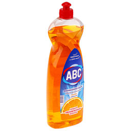 Гель для мытья посуды ABC Апельсин 750мл (Турция)  фото 2
