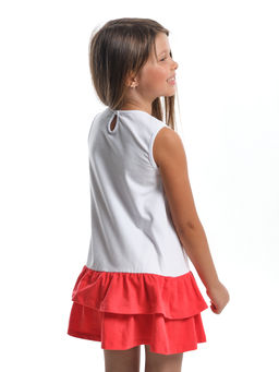 Платье UD 2996 бел/коралл - Mini maxi фото 8