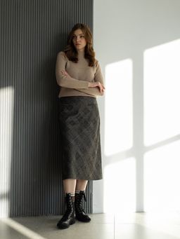 юбка в составе шерсть 761-0248 - Трика фото 2