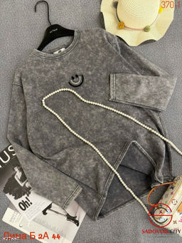 Толстовка варёнка оверсайз