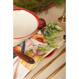 Скатерть новогодняя «Этель» Noble Christmas, 150×220 +/-3 см с ГМВО, 100% хлопок, саржа 190 г/м²