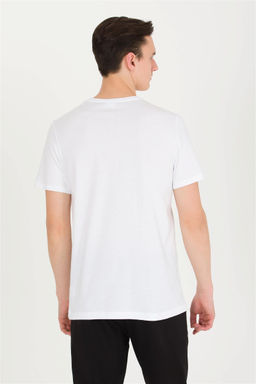 Мужская белая футболка с круглым вырезом Неожиданная скидка в корзине - U.s. polo assn фото 7