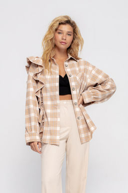 Рубашка Pirs 4665 бежевый  фото 2