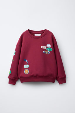 PATCH SWEATSHIRT