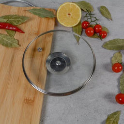 Крышка стеклянная 18 см / YGT-18 /уп 50/ - ГалеонТрейд фото 3