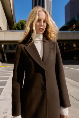 SOFT SHOULDER PAD COAT - Zara фото 2