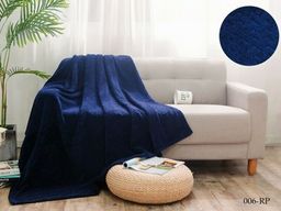 Покрывало Зигзаг 6640 велсофт Премиум Жаккард 200*220 см.