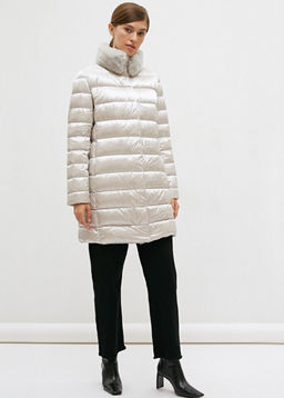 Conso/WDMF 210526 - silver dust Пуховое Пальто