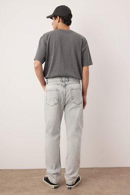 TRENDYOL MAN Ac?k Mavi %100 Pamuk Baggy Fit Jeans Bol Kot Pantolon TMNAW24JE00027 - Trendyolmilla фото 78