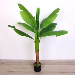 Дерево искусственное "Пальма Банановая" 120см в горшке