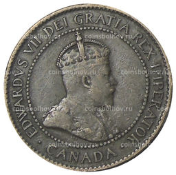 Монета 1 цент 1904 года Канада