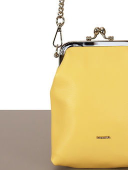 LACCOMA сумка Мальвина-Л815-песочно-желтый эко кожа хлопок  фото 3