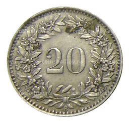 20 раппенов 1943 года Швейцария