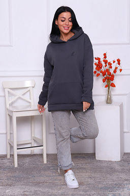 Толстовка с капюшоном, футер с начесом 3-х нитка (878-3) - Плиона фото 8