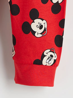 Mickey Mouse Bask?l? Erkek Bebek Pijama Alt