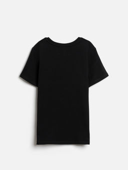 ACOOLA / Футболка детская для девочек Nina черный  фото 2