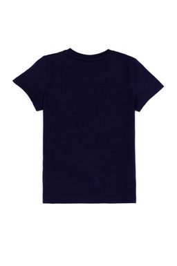 Темно-синяя футболка для мальчиков Basic - U.s. polo assn фото 2