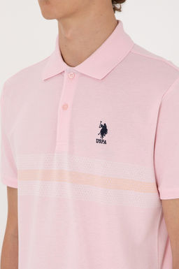 Erkek Regular Fit Polo Yaka A__k Pembe Ti__rt Sepette S_rpriz _ndirim - U.s. polo assn фото 7